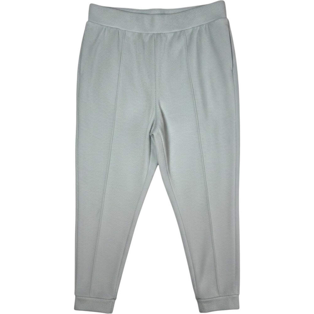 All in Motion Womens XXL Ribbed Jogger High Rise Light Aqua Blue Pants NWT